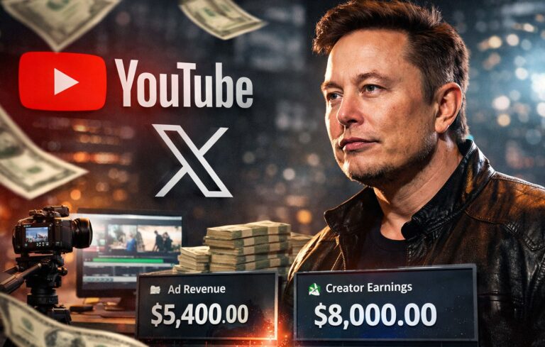 Elon Musk, X platform, Twitter X, YouTube, content creators, creator payouts, social media news, digital platforms, online video, creator economy