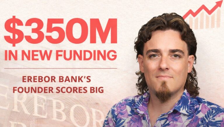 Erebor Bank, stablecoin bank, digital banking, venture capital, Lux Capital, fintech funding, US banking, national bank charter