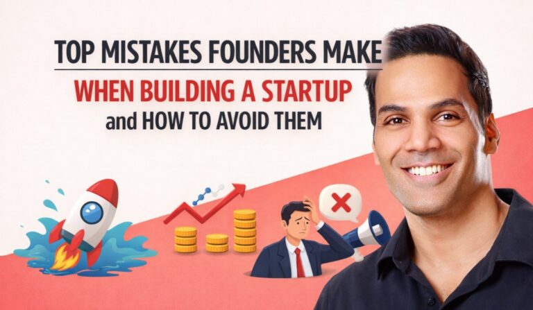 founder mistakes, startup mistakes, common startup errors, early stage founders, startup survival, founder advice, startup funding mistakes, investor relations startup, founder mental health, entrepreneurship lessons