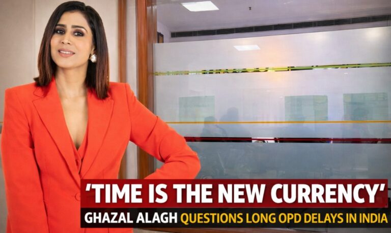 Ghazal Alagh, Indian healthcare system, hospital waiting time, OPD efficiency India, patient experience India, Ghazal Alagh news, Fortis Healthcare OPD, hospital queue management, healthcare operations India, outpatient department delays, healthcare accountability