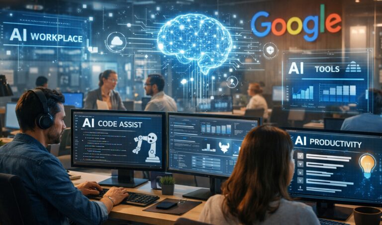 Google, Artificial Intelligence, Project EAT, AI Workplace, Tech Industry, Google Employees, AI Tools, Corporate Technology