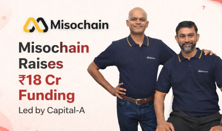 Misochain Technologies, Rama Kandula, Murali Krishnan, Misochain founders, aerospace startup India, defence manufacturing India, flight-critical aircraft components, Capital-A funding, Indian deep tech startups, aerospace funding news, UAV components India, Make in India aerospace, Bengaluru startups