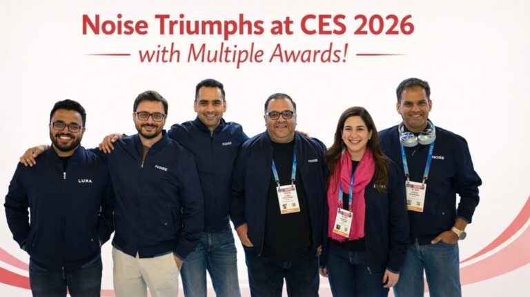 Noise, CES 2026, Master Buds 2, Luna Smart Ring, Gaurav Khatri, Noise CES Awards, Consumer Electronics Show, Indian Wearables, Las Vegas CES, Tech Awards 2026