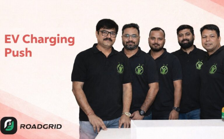 RoadGrid, EV charging, electric vehicle infrastructure, pre-Series A funding, Venture Catalysts, EV startup India, charging stations, clean mobility, electric mobility India