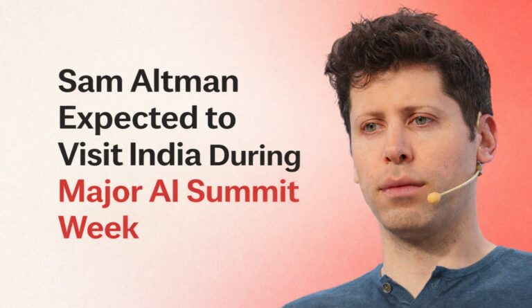 Sam Altman, OpenAI, India AI Summit, artificial intelligence, global tech leaders, New Delhi, Nvidia, Google, Anthropic, India tech ecosystem, AI industry, startups, enterprise AI, policy and regulation, Indian technology market