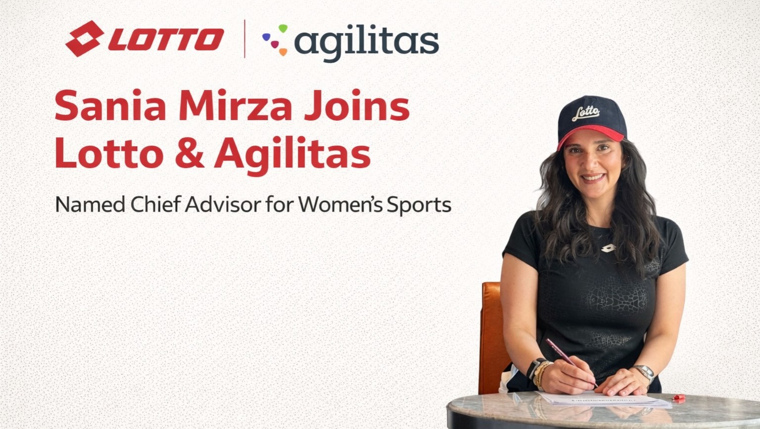 Sania Mirza, Lotto India, Agilitas, Women’s Sports in India, Indian Sportswear, Sports Business India, Athlete Brand Partnerships, Abhishek Ganguly Agilitas, Virat Kohli Investment Agilitas, Sports Industry News