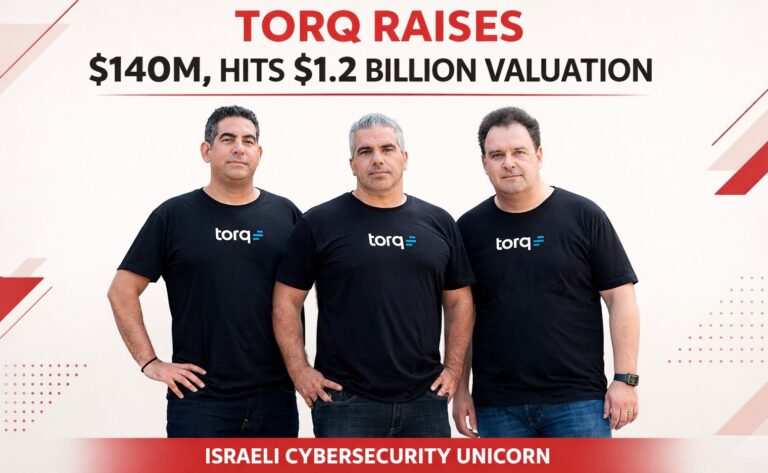 Israeli Cybersecurity Startup Torq Raises $140 Million, Valuation Hits $1.2 Billion