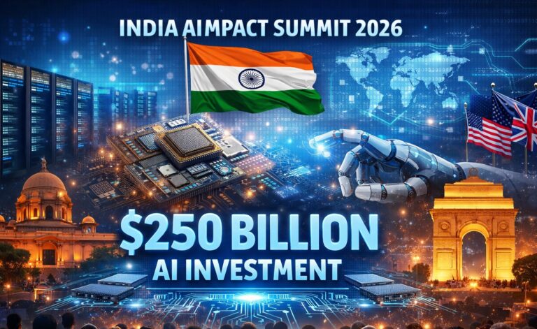 India AI Impact Summit 2026, India AI investment, Ashwini Vaishnaw, Reliance AI investment, Adani AI data centres, Microsoft India investment, AWS India expansion, Google India AI, Delhi Declaration, AI infrastructure India