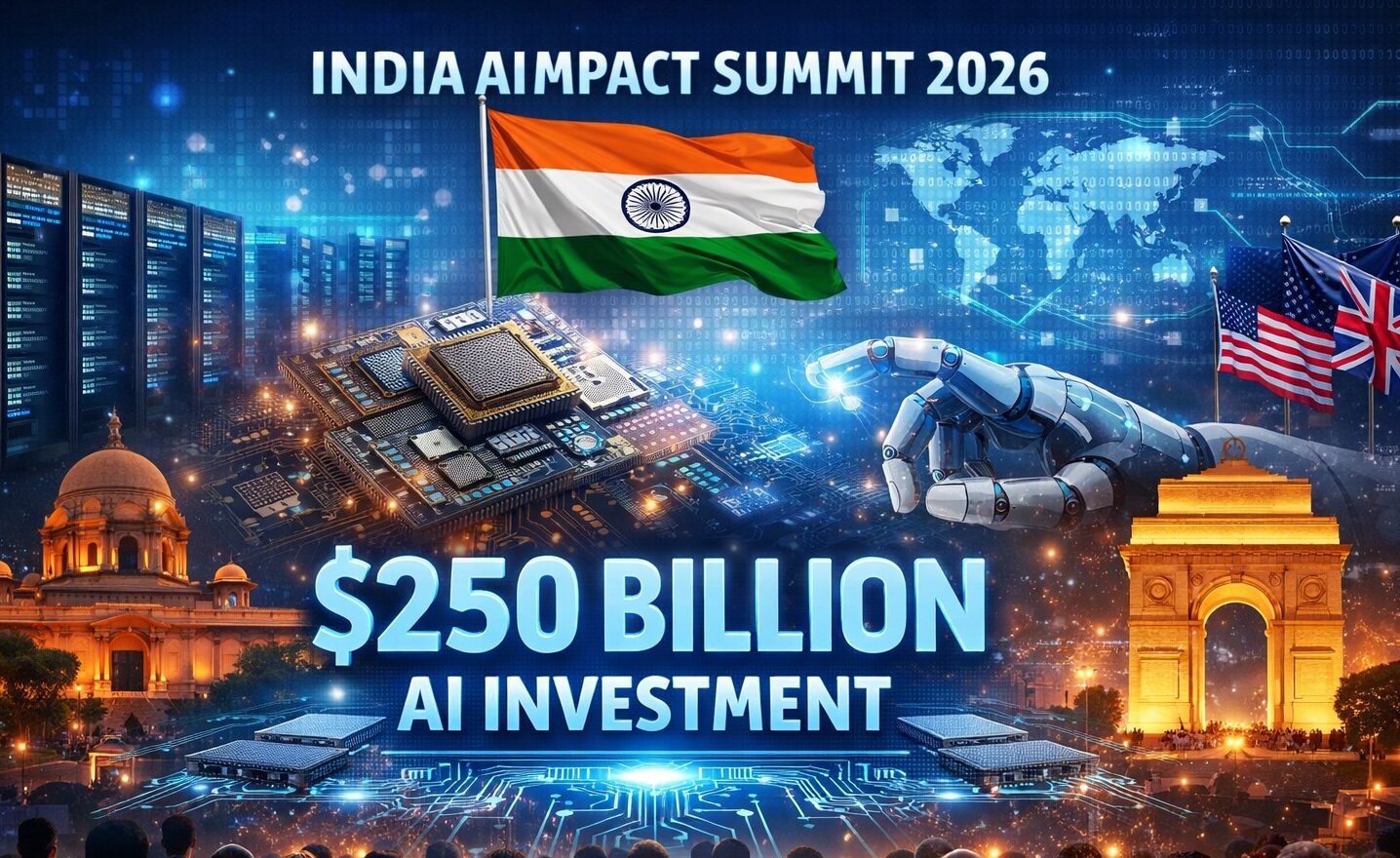 India Bags $250 Billion AI Investment At Impact Summit 2026