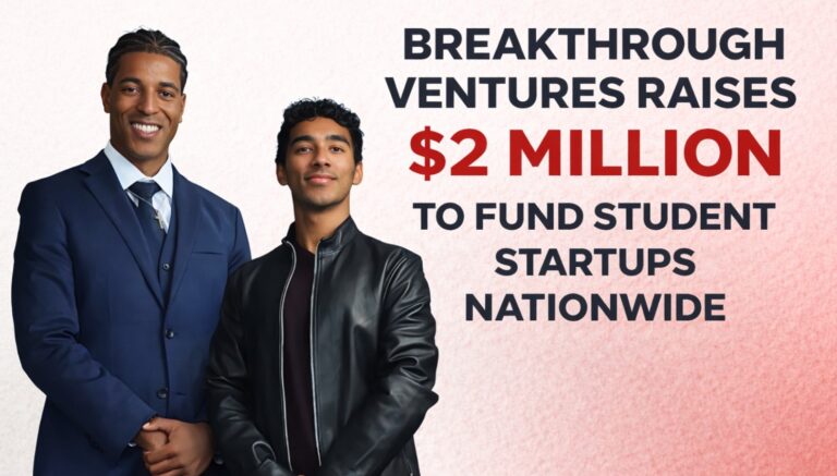 Breakthrough Ventures, student startups, startup accelerator, venture funding, Stanford startups, Roman Scott, Itbaan Nafi, student founders, startup funding news, Demo Day, accelerator program, early stage startups, US startup ecosystem, venture capital news, startup incubation