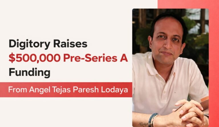 Digitory, Restaurant Tech Startup, Pre-Series A Funding, Tejas Paresh Lodaya, Shivaprakash Mogali, Startup Funding India, Hospitality Technology, Restaurant Operations Platform, Indian Startup News, Funding News