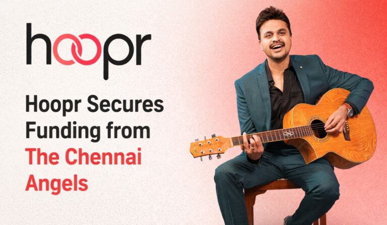 Hoopr, Hoopr funding, The Chennai Angels, music licensing startup, Pre-Series A funding, Hoopr Smash, Gaurav Dagaonkar, creator economy India,