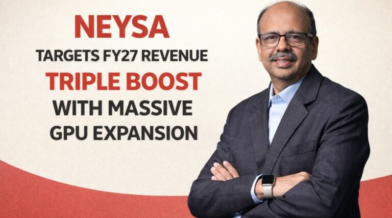 Neysa, Sharad Sanghi, AI cloud India, GPU expansion, IndiaAI Mission, AI infrastructure, data centre India, Blackstone investment, AI startups India, GPU-as-a-service