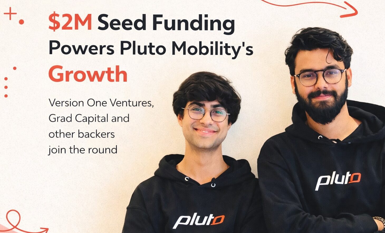 Pluto Mobility, EV startup, electric vehicles, seed funding, Version One Ventures, Grad Capital, last-mile logistics, Delhi startup, e-commerce delivery, quick commerce