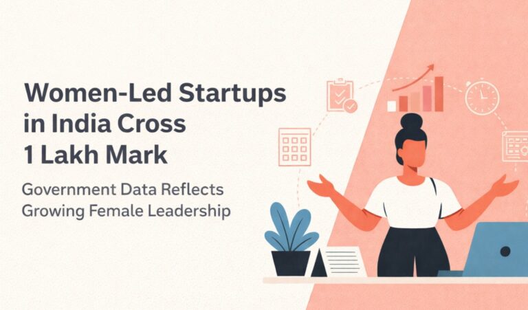 women led startups, women entrepreneurs India, startups with women leadership, Startup India women, female founders India, Indian startup ecosystem, women in business India, DPIIT startups data, startup funding India, entrepreneurship India