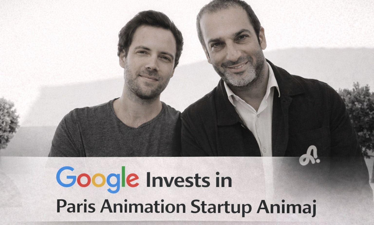 Animaj startup, Google invests in Animaj, Animaj AI animation startup, Paris animation startup Animaj, Google AI Futures Fund investment, Animaj founders Sixte de Vauplane Grégory Dray, AI in animation industry, kids entertainment startup Animaj, Google backing animation startup, AI powered animation production