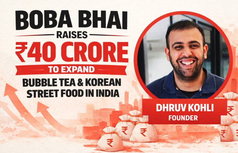 Boba Bhai, Startup Funding, FoodTech, QSR, Bubble Tea, Korean Street Food, Indian Startups, Venture Capital, Dhruv Kohli, Restaurant Expansion