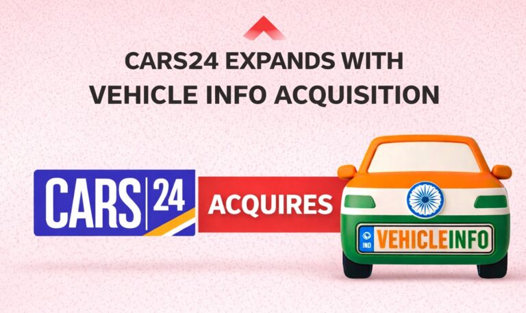 CARS24, Vehicle Info, Vikram Chopra, Chirag Pipaliya, CarInfo, Team-BHP, auto tech, used car marketplace, automotive apps, Indian startups, vehicle ownership platform, startup acquisitions, mobility tech, Gurugram startups