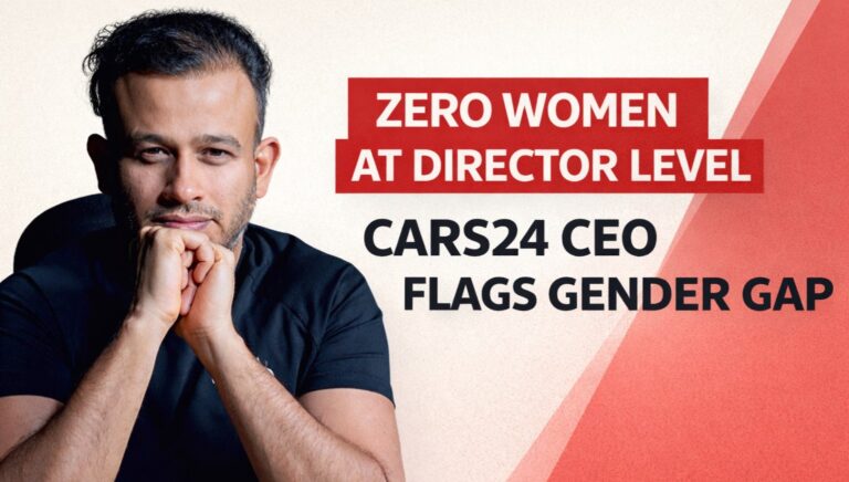 Cars24, Vikram Chopra, Cars24 gender diversity, Women leadership India, Corporate leadership diversity, Women in tech India, Workplace gender gap, Startup culture India, Diversity in startups, Cars24 leadership, Women in leadership, Indian startup ecosystem