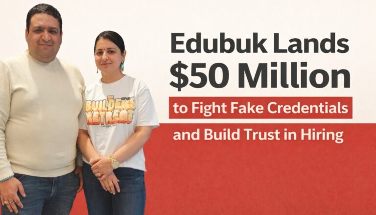 Edubuk, Nimbus Capital, Apoorva Bajaj, Shivani Mehrotra, AI startups India, blockchain startups, HR tech, credential verification, TruCV, TruJobs, fake CV problem, hiring technology, startup funding India, Web3 hiring, DigiLocker integration, job matching AI, recruitment innovation
