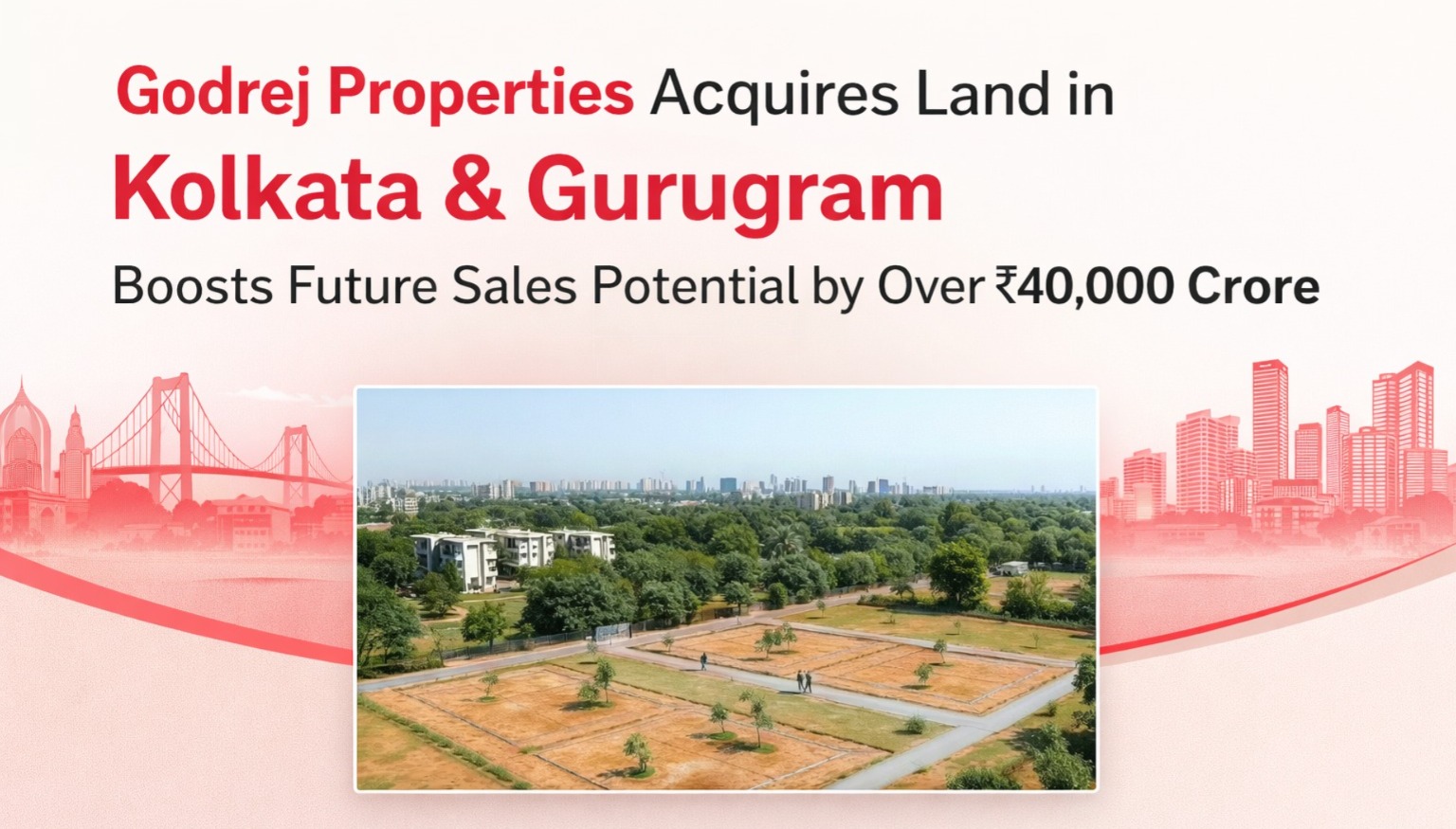 Godrej Properties, Gaurav Pandey, Godrej Properties land acquisition, Kolkata real estate, Gurugram real estate, Golf Course Extension Road, EM Bypass Kolkata, Indian real estate news, premium residential projects India, Godrej Properties FY26 pipeline, real estate development India, property market India