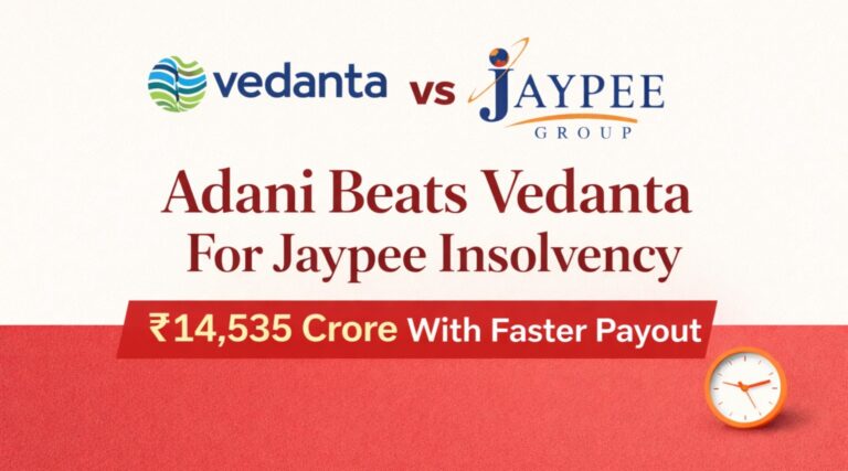 Jaypee insolvency, Jaypee case, Adani vs Vedanta, NCLAT verdict, Jaypee Associates insolvency, Adani resolution plan, Vedanta bid, insolvency news India, corporate insolvency, Adani Enterprises, NCLAT news, India business news, debt resolution India