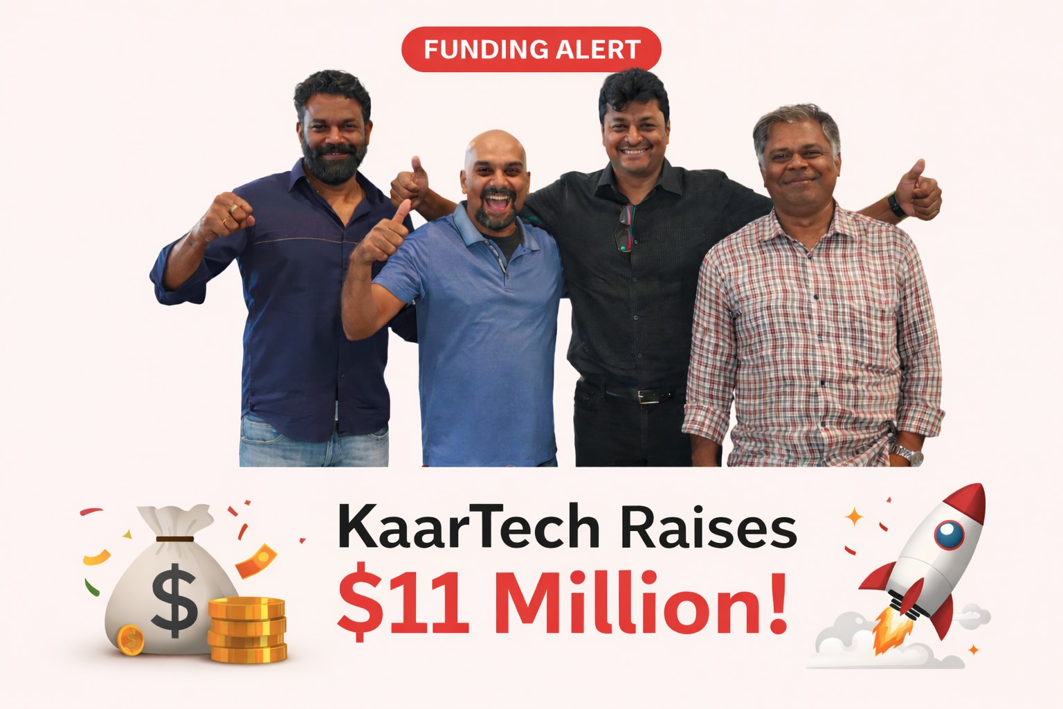 KaarTech, Playbook Partners, A91 Partners, startup funding, enterprise technology, SAP consulting, digital transformation, cloud migration, AI infrastructure, Indian startups, tech funding, Chennai startups