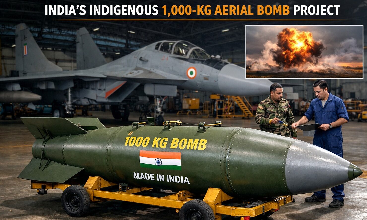 India defence, Indian Air Force, Ministry of Defence, indigenous weapons, aerial bombs, Make in India, defence manufacturing, Mk-84 bomb, military modernization, defence procurement