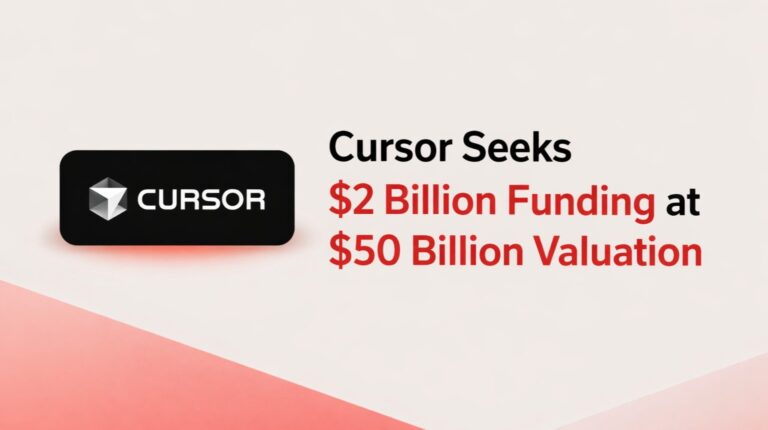 Cursor, AI startup, artificial intelligence, coding startup, AI coding tools, Cursor funding, $2 billion funding, $50 billion valuation, Thrive Capital, Andreessen Horowitz, NVIDIA investment, AI developers, Codex, Claude Code, tech startups, global tech news, startup funding, AI industry