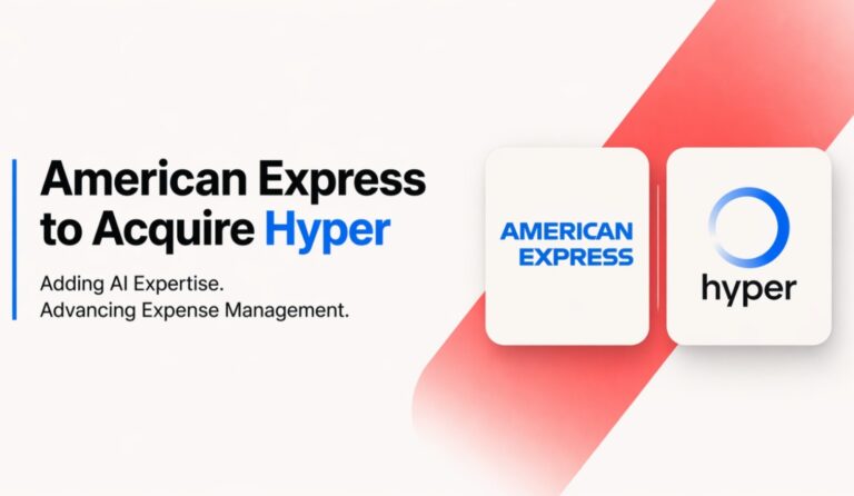 American Express, Hyper, AI expense management, fintech acquisition, agentic AI, corporate payments, expense automation, business finance tools, Amex news, AI in finance