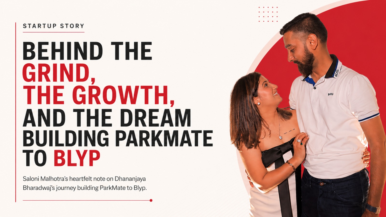 startup story, startup story India, Dhananjaya Bharadwaj, ParkMate, Blyp, founder journey, entrepreneur story, startup life, Indian startups, startup grind, founder story India, startup resilience