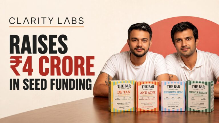 Clarity Labs, Artha Venture Fund, startup funding India, personal care startup, D2C brands India, Indian startups 2026, skincare startup, seed funding news, consumer brands India, quick commerce, ecommerce India