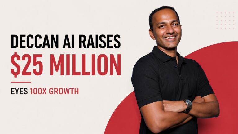 Deccan AI, AI startup India, startup funding, artificial intelligence, enterprise AI, AI reliability, A91 Partners, Prosus Ventures, Susquehanna, deep tech, AI deployment, machine learning, startup news India