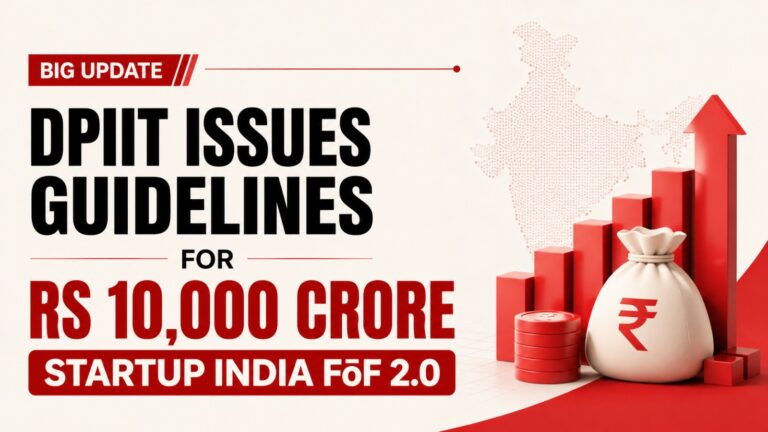 DPIIT, Startup India, FoF 2.0, Fund of Funds, Indian startups, AIFs, SIDBI, startup funding India, venture capital India, deep tech startups, government schemes India, startup ecosystem India