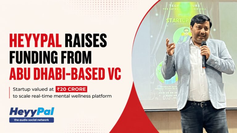 HeyyPal, mental health startup India, startup funding India, Umesh Bhatt, Abu Dhabi VC, mental wellness platform, healthtech startups, therapy apps India, Indian startups news, tech startups India
