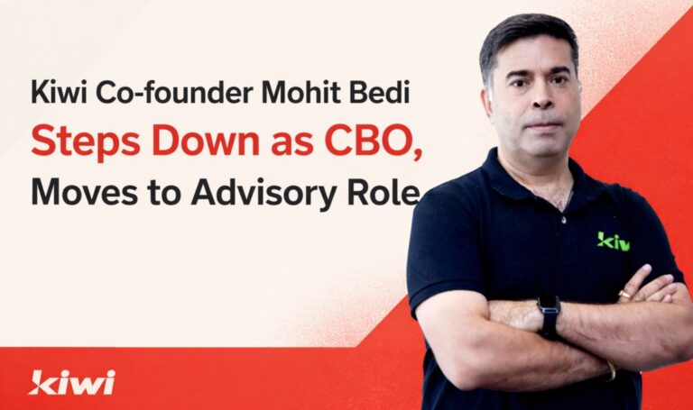 Kiwi, Mohit Bedi, fintech India, startup leadership change, CBO exit, RuPay credit card UPI, Indian startups, fintech news India, startup funding, Vertex Ventures