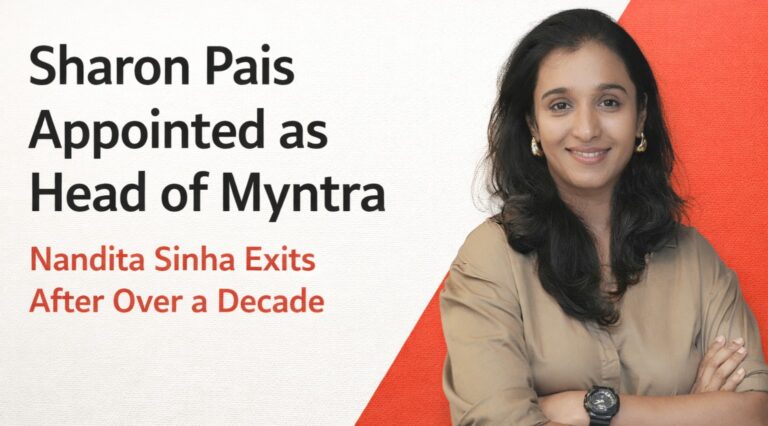 Myntra, Sharon Pais, Nandita Sinha, Flipkart Group, Myntra leadership change, Indian ecommerce, fashion ecommerce India, Flipkart Fashion, Kapil Thirani, business news India