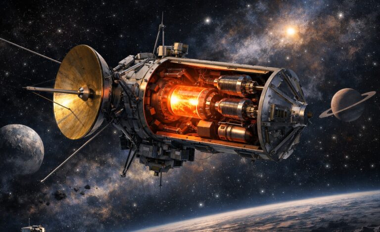 NASA, Space Technology, Nuclear Battery, Americium-241, Deep Space Missions, Radioisotope Power Systems, Space Exploration, Plutonium-238, Future Space Tech, Science News