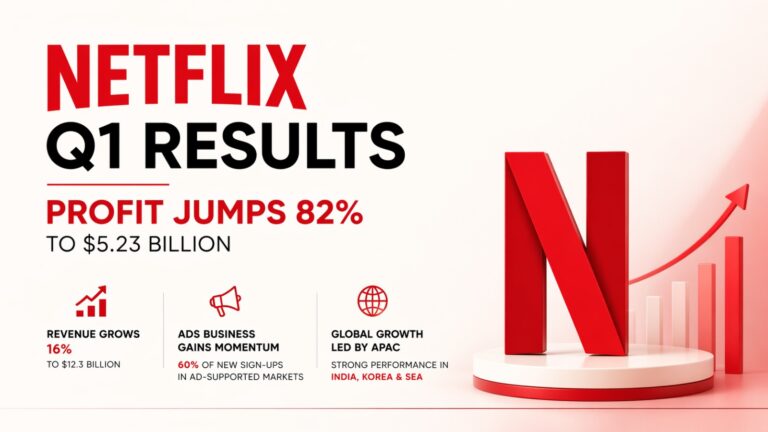 Netflix Q1 Results 2026: Profit Jumps 82% As Ads And Pricing Power ...
