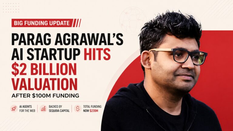 Parag Agrawal, Parallel Web Systems, AI startup, Series B funding, Sequoia Capital, artificial intelligence, autonomous AI agents, tech startups, enterprise AI, Silicon Valley, AI funding, startups news