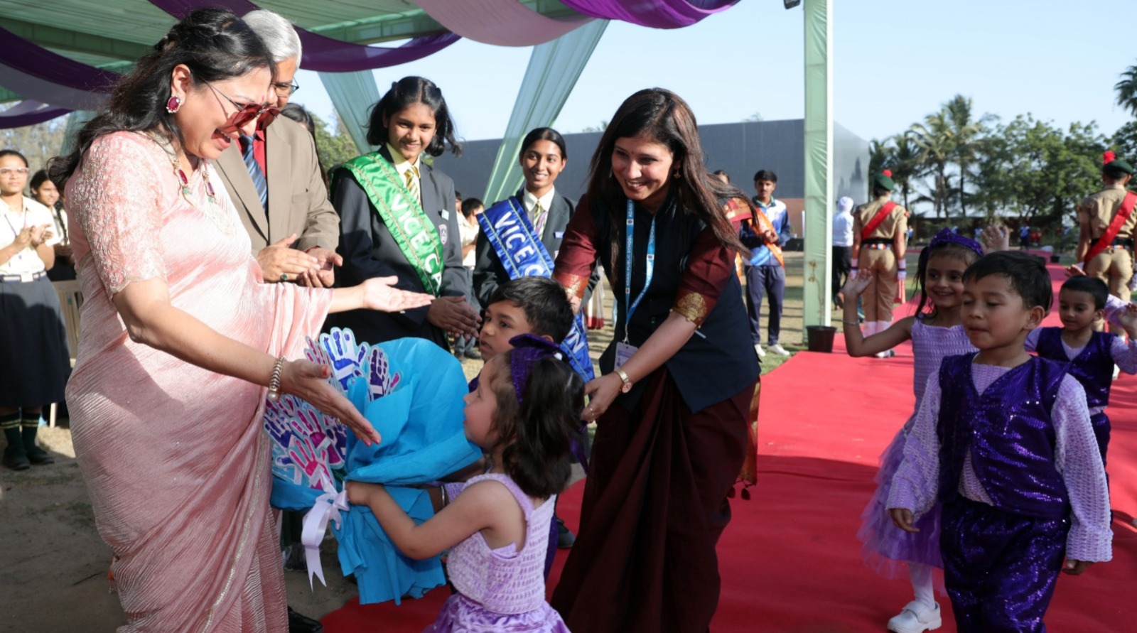 Adani Public School Mundra, Priti Adani, Adani Foundation, Gautam Adani, Kutch education, CBSE schools India, school infrastructure India, Silver Jubilee celebration, education news India, Adani schools