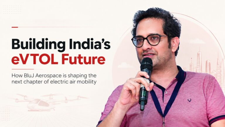 BluJ Aerospace, Amar Sri Vatsavaya, BluJ Aerospace profile, Hyderabad startup, Gen #2 eVTOL, electric VTOL aircraft, India eVTOL startup, heavy-payload aircraft, aerial logistics India, aerospace startup India, deep-tech startup, VANTIS platform, cargo aircraft India, Indian aviation startups, future mobility India