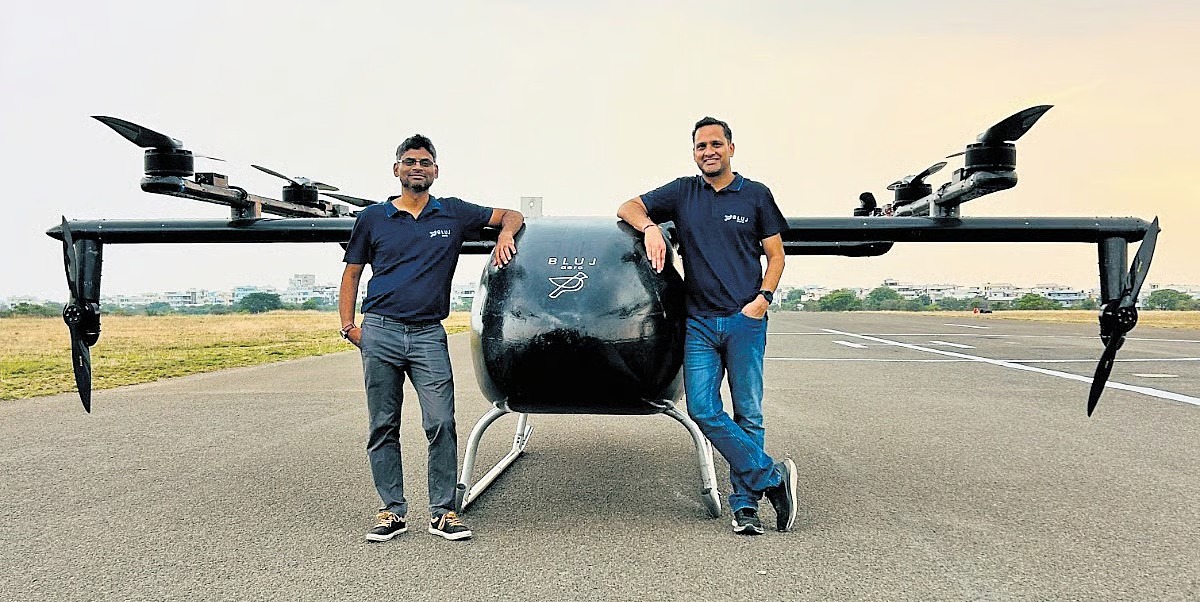 BluJ Aerospace founders