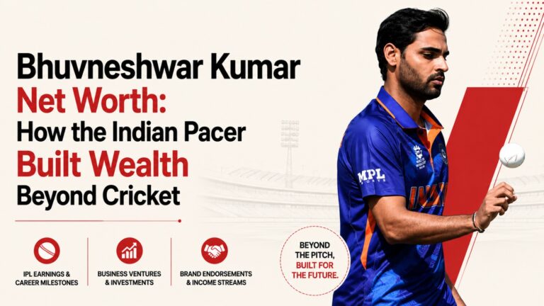 Bhuvneshwar Kumar net worth, Bhuvneshwar Kumar business, Bhuvneshwar Kumar IPL earnings, Bhuvneshwar Kumar income, Indian cricketers net worth, Bhuvneshwar Kumar brands, cricket business India, IPL 2026, RCB, Royal Challengers Bengaluru, sports business, cricket endorsements, celebrity wealth India, BK Cricket Academy, Pickle Pros, Indian fast bowlers, cricket investments, cricket news, IPL stars, Bhuvneshwar Kumar assets