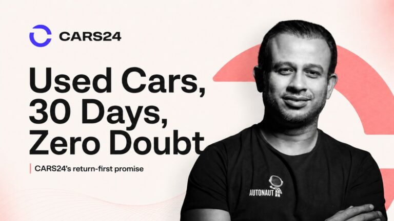 CARS24, Used Cars, 30-Day Return Policy, Vikram Chopra, Used Car Market, Car Buying India, Buyer Trust, Auto Retail, Startup News, Indian Startups