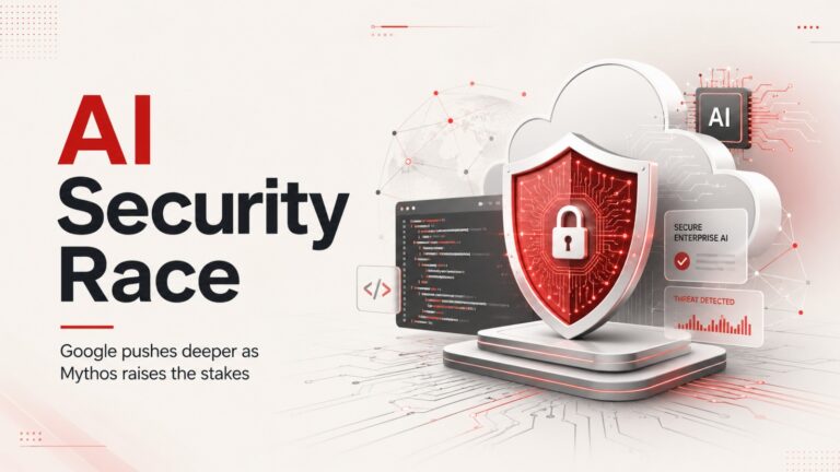 Google AI security, Anthropic Mythos, Project Glasswing, AI cybersecurity, Gemini AI, Big Sleep, CodeMender, enterprise security, cybersecurity startups, Vertex AI