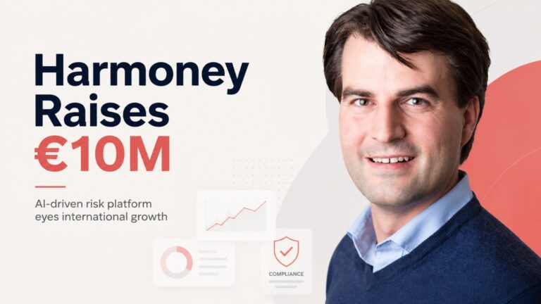 Harmoney, Smile Sail, Counterparty Risk Management, AI compliance software, Belgium startups, European fintech, KYC AML, DORA compliance, AMLR, risk management platform