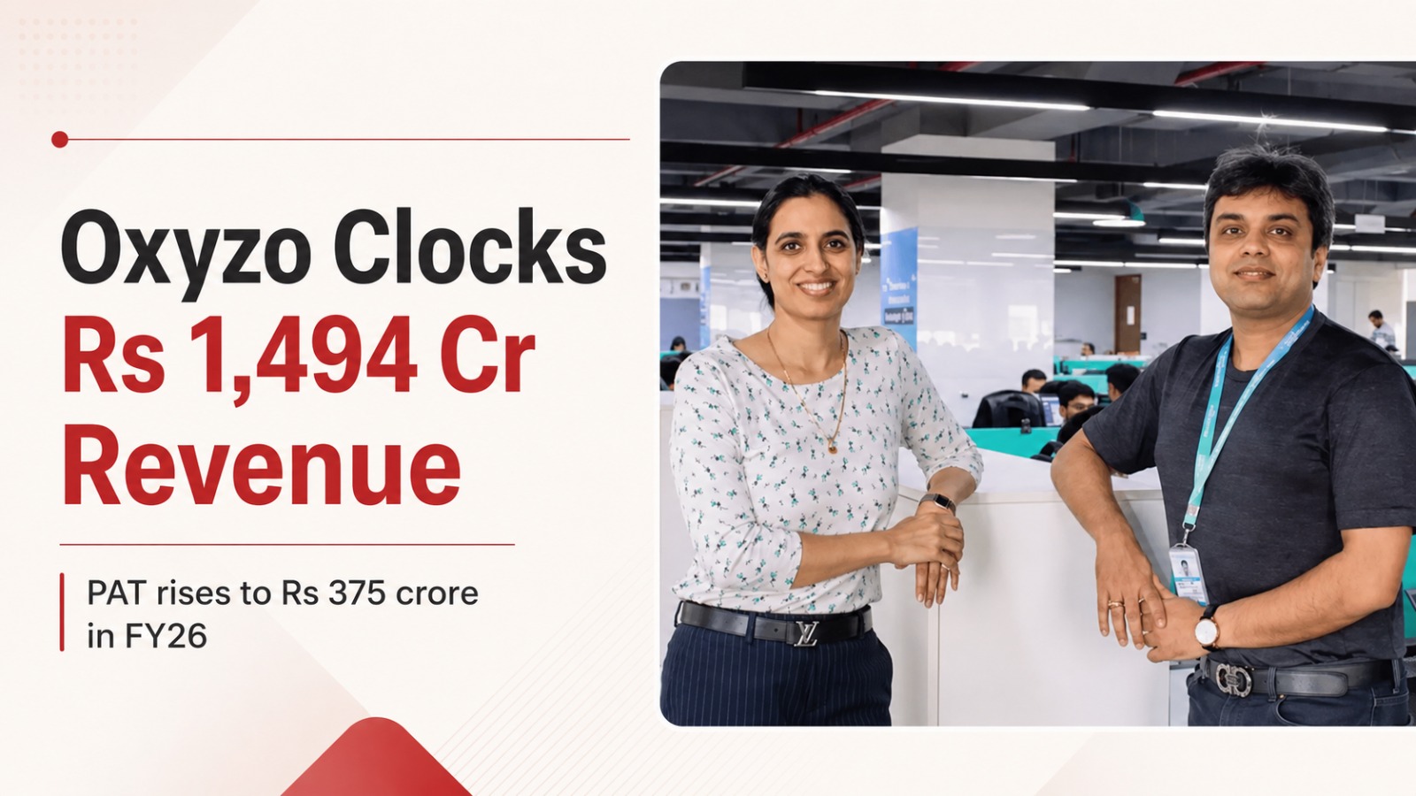 Oxyzo, Oxyzo FY26 results, Oxyzo Financial Services, Oxyzo revenue FY26, Oxyzo PAT FY26, Oxyzo profit, Oxyzo AUM, NBFC India, Indian fintech, SME lending, digital lending, OfBusiness, GoldenPi, Oxyzo Credit Fund, fintech news, startup financial results