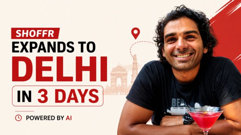 Shoffr, AI startups India, Kislay Verma, Bengaluru startup, Delhi NCR rides, cab aggregator India, AI coding tools, Claude Opus 4.6, startup expansion, mobility startups India