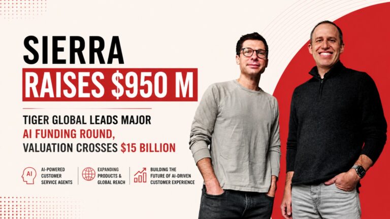 Sierra AI, Tiger Global, AI funding, GV Google Ventures, enterprise AI, AI startups, customer experience AI, AI agents, startup funding news, technology investments